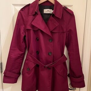 Coach Belted Jacket in GREAT condition size S
